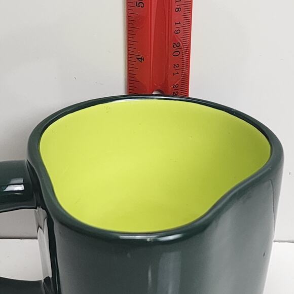Tabitha Brown Target Green Avocado Shaped Stoneware Ceramic 15.7 oz Mug NEW - Picture 5 of 6